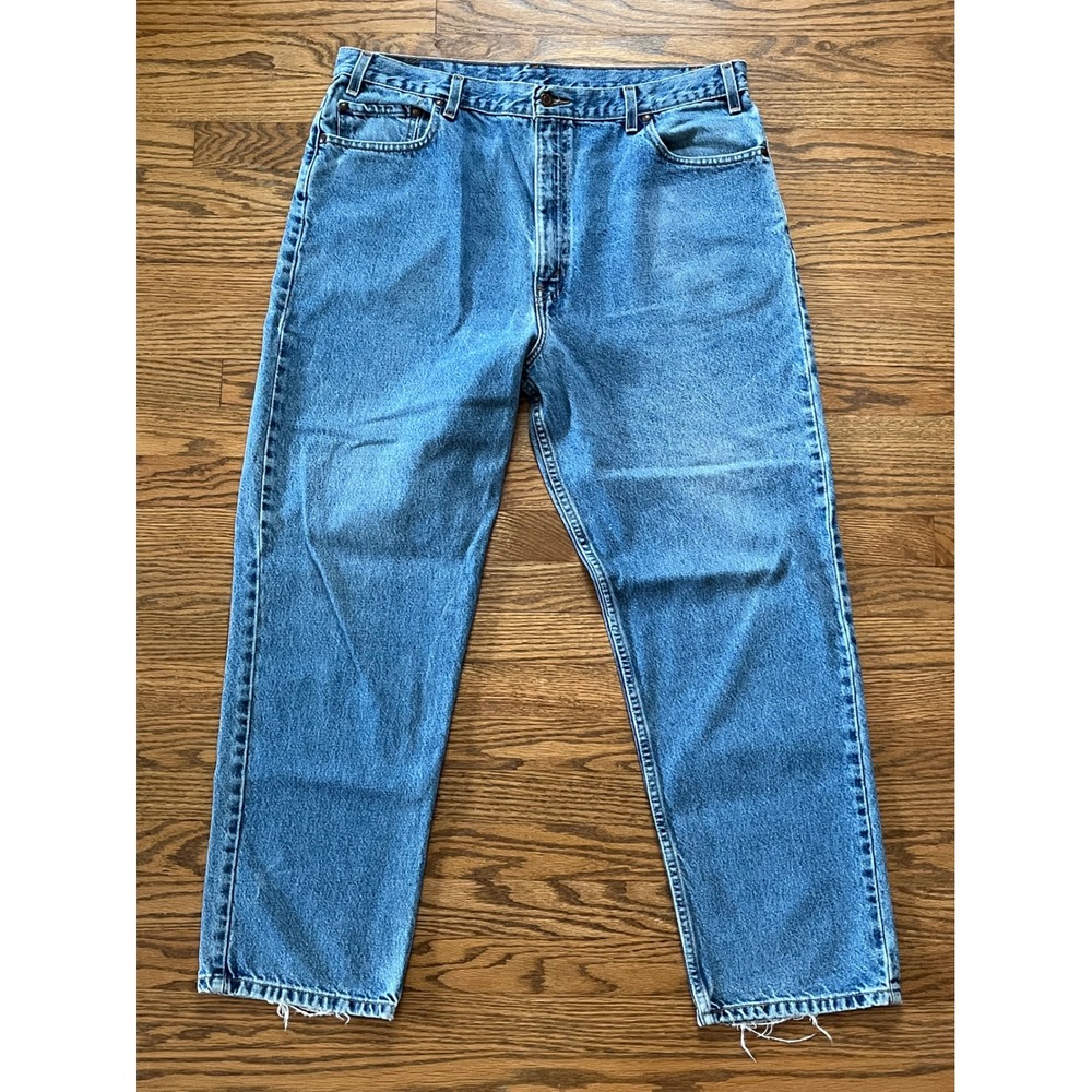 Levis 540 Relaxed Fit Jeans Mens 40x30 Blue Denim VTG 90s Straight Leg (38x30)